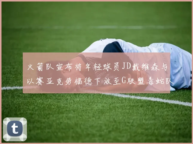 火箭队宣布将年轻球员JD戴维森与以赛亚克劳福德下放至G联盟毒蛇队进行锻炼